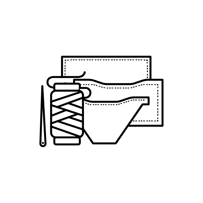 手缝材料包