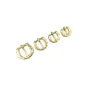 Copper horseshoe pin buckle