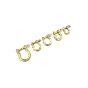 Copper horseshoe buckle
