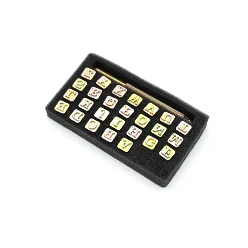 Huruf Blok Tebal 6mm