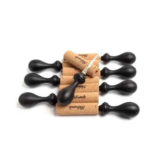 Palosanto Factory Edge beveler - African Blackwood handle