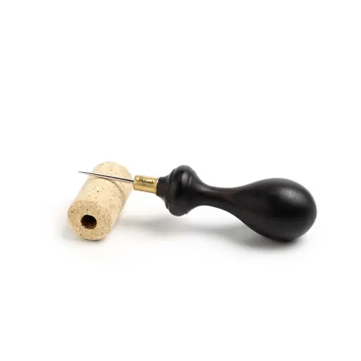 Palosanto Factory Scratch awl - African black wood handle