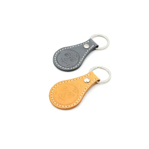 Two-tone Moon Key Chain - BSP091