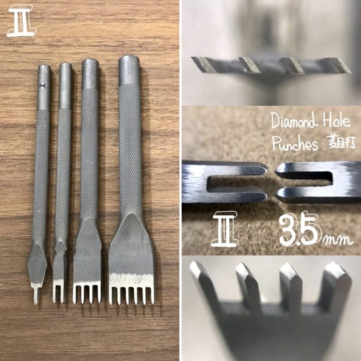 冈制作所OKA Factory 法式斜平斩3.5mm