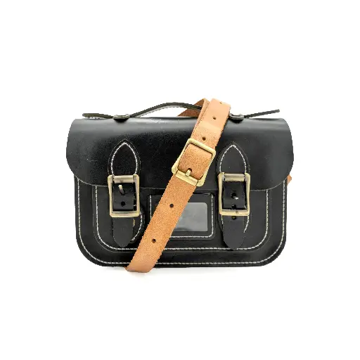 Leather Shoulder Cambridge Bag - BSP069