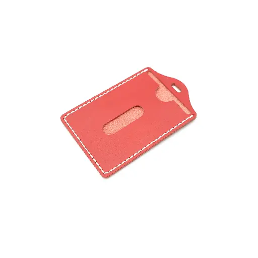 Lanyard leather ID card holder - BSP134