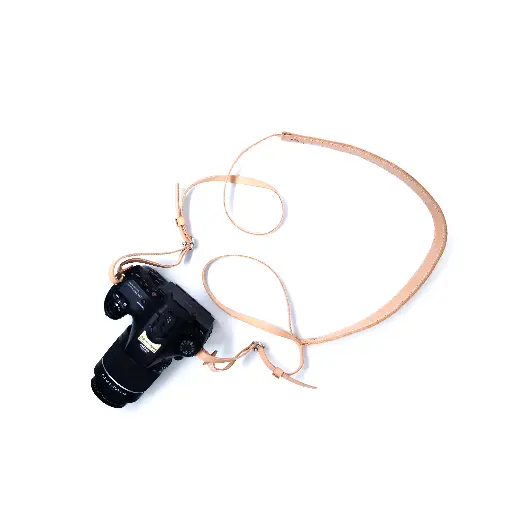Leather Adjustable Camera Strap - BSP175