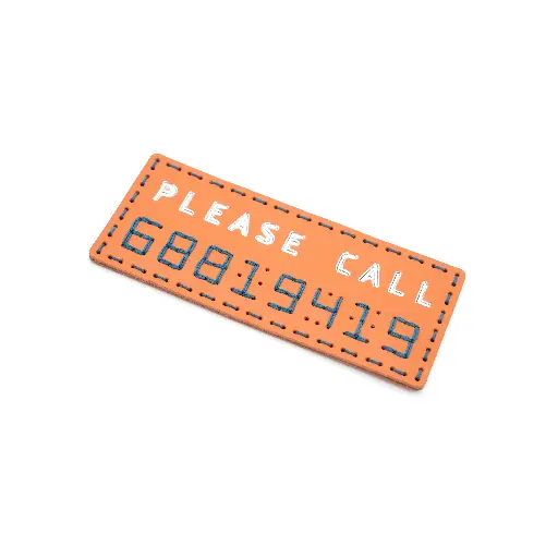 Leather Phone Call Tag - BSP189