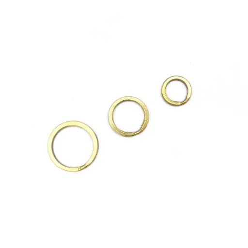 Gancu cincin kunci tembaga tulen