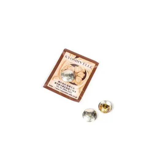 [70318] Kyoshin Elle Coin Concho Marcurv Dime 17mm 饰片